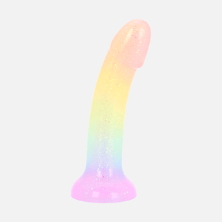 Ullu Non Vibrating Dildo Jelly Gradient rainbow