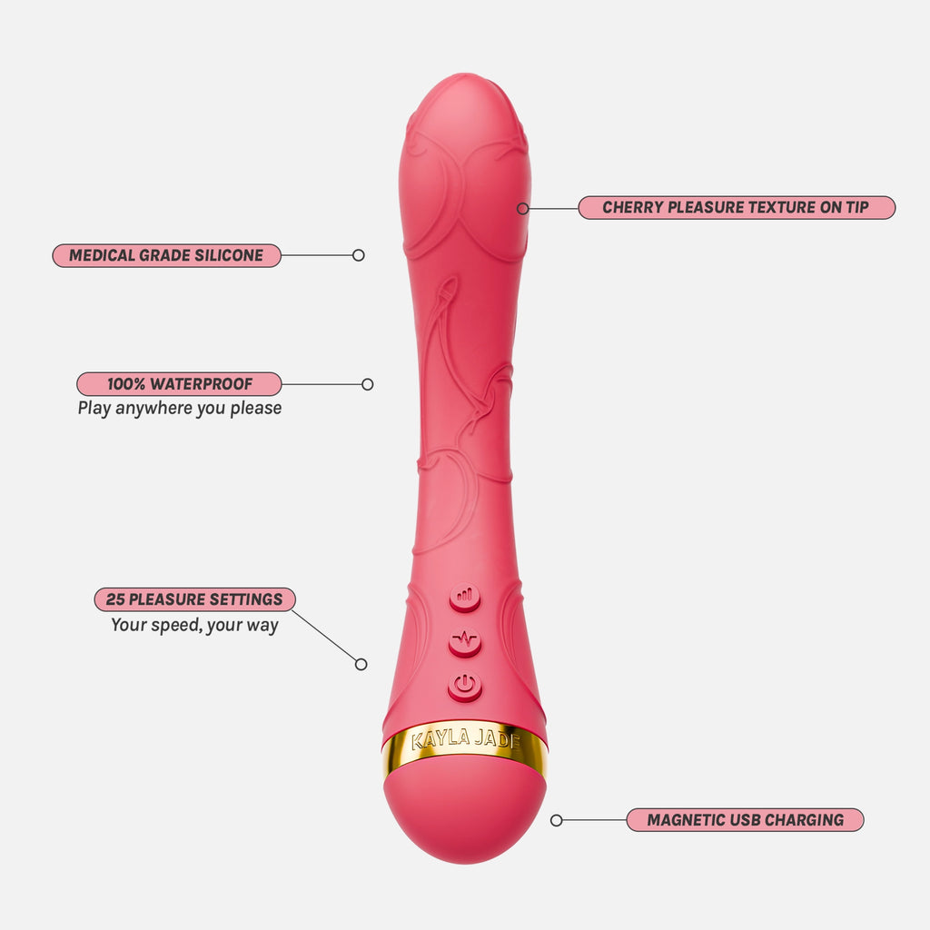 j ho sex doll Cherry Bomb G Spot Vibrator – Vush Stimulation