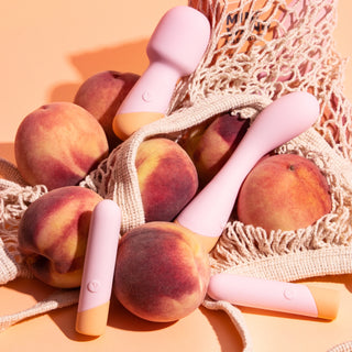 Peachy Mini Wand Vibrator