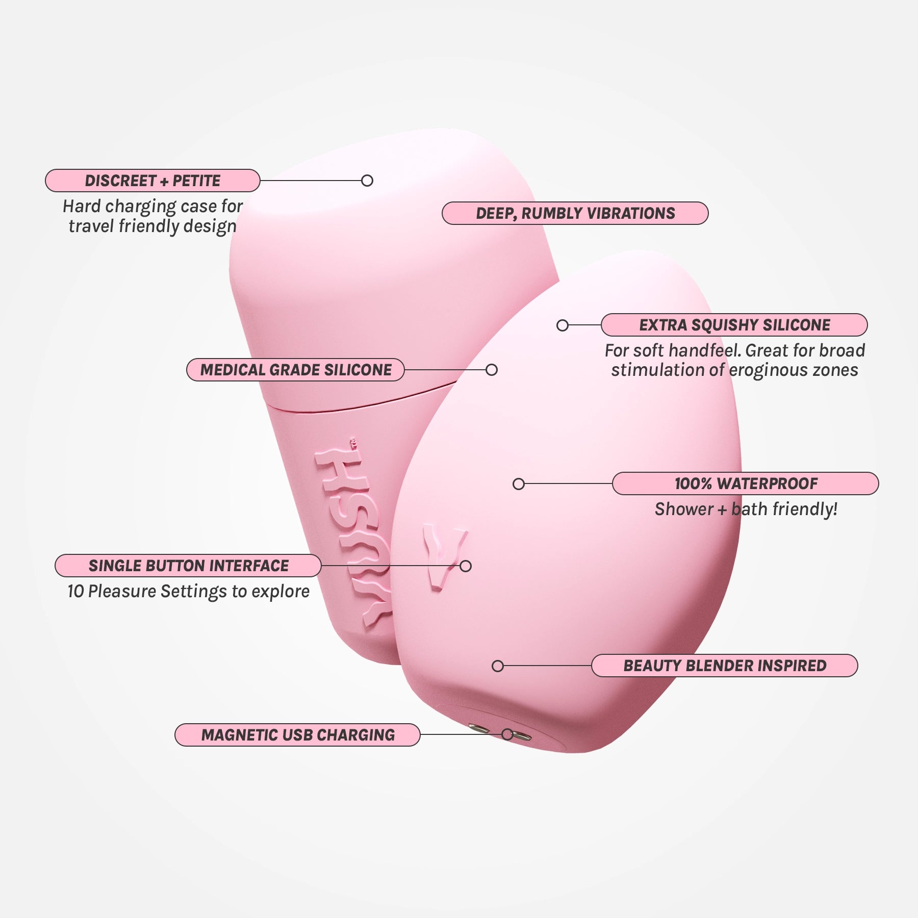 VUSH Plump Palm Vibrator | VUSH USA Vush Stimulation VUSH Plump Palm Vibrator | VUSH USA Vush Stimulation