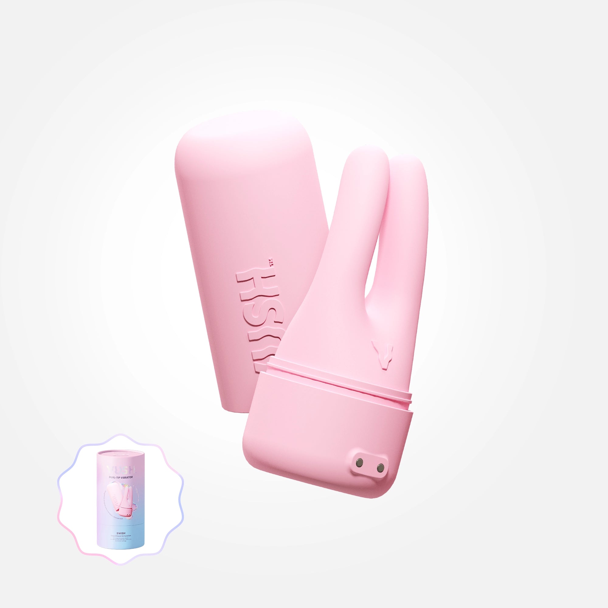 VUSH Swish Dual Tip Vibrator | VUSH USA Vush Stimulation VUSH Swish Dual Tip Vibrator | VUSH USA Vush Stimulation